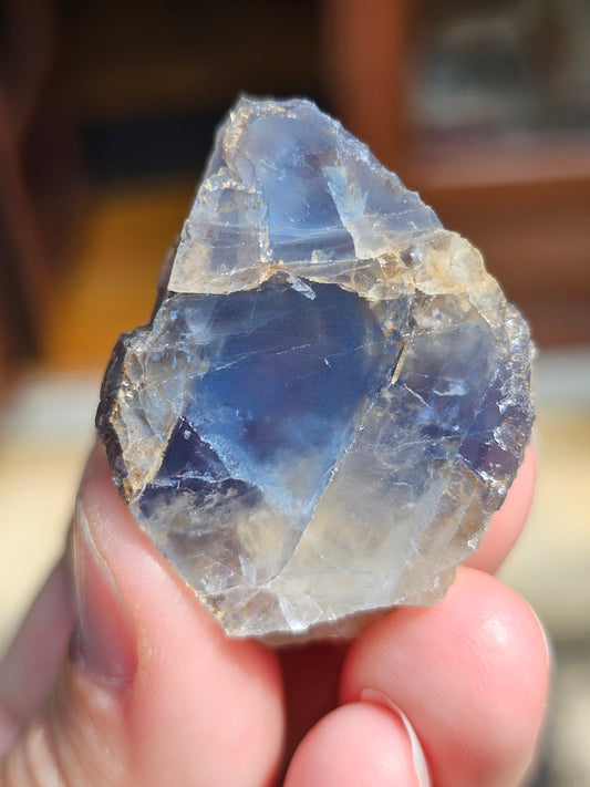 Fluorite bleue du Tarn (France) FL4