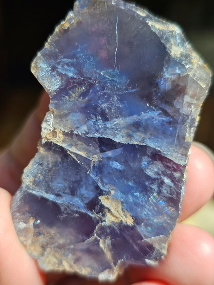 Fluorite bleue du Tarn (France) FL5