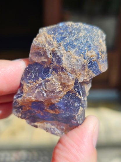 Fluorite bleue du Tarn (France) FL5