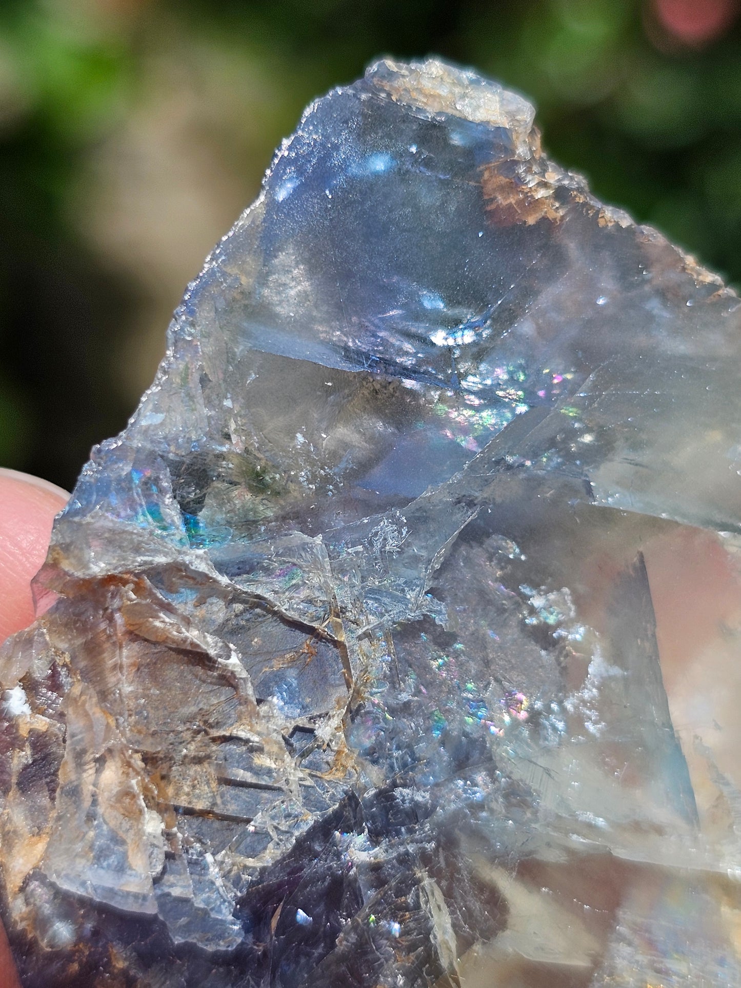 Fluorite bleue du Tarn (France) FL9