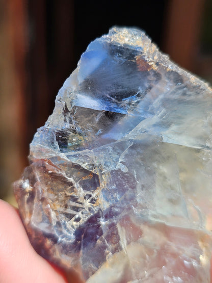 Fluorite bleue du Tarn (France) FL9