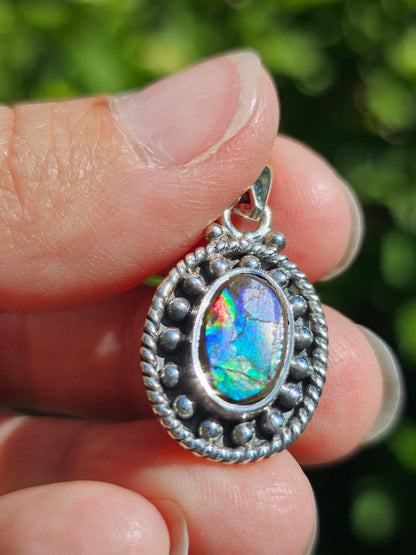 Pendentif en Ammolite n°1