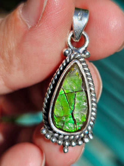 Pendentif en Ammolite n°2