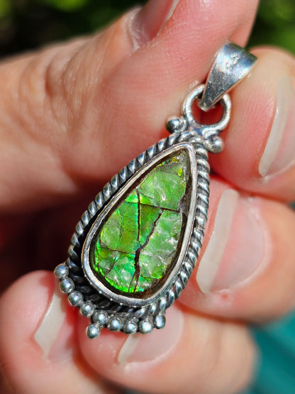 Pendentif en Ammolite n°2