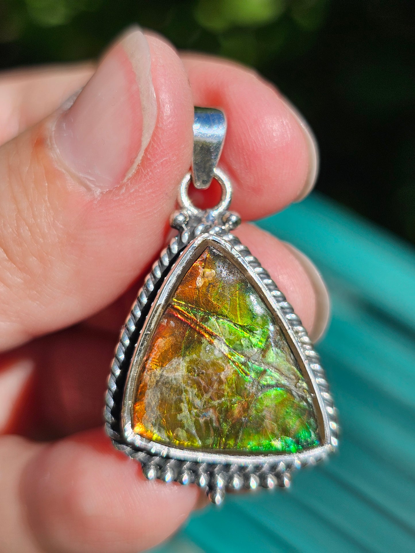 Pendentif en Ammolite n°3