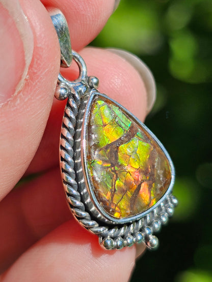 Pendentif en Ammolite n°4