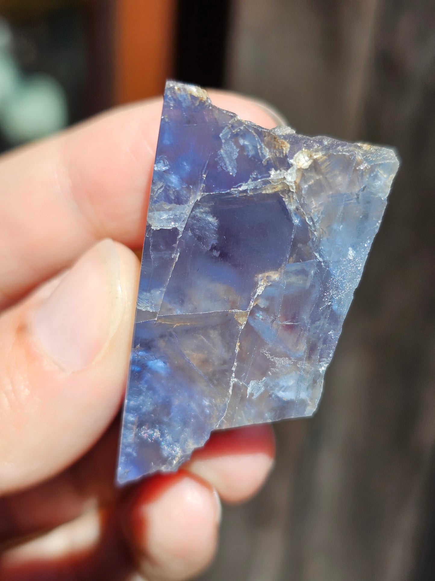 Fluorite bleue du Tarn (France) FL10