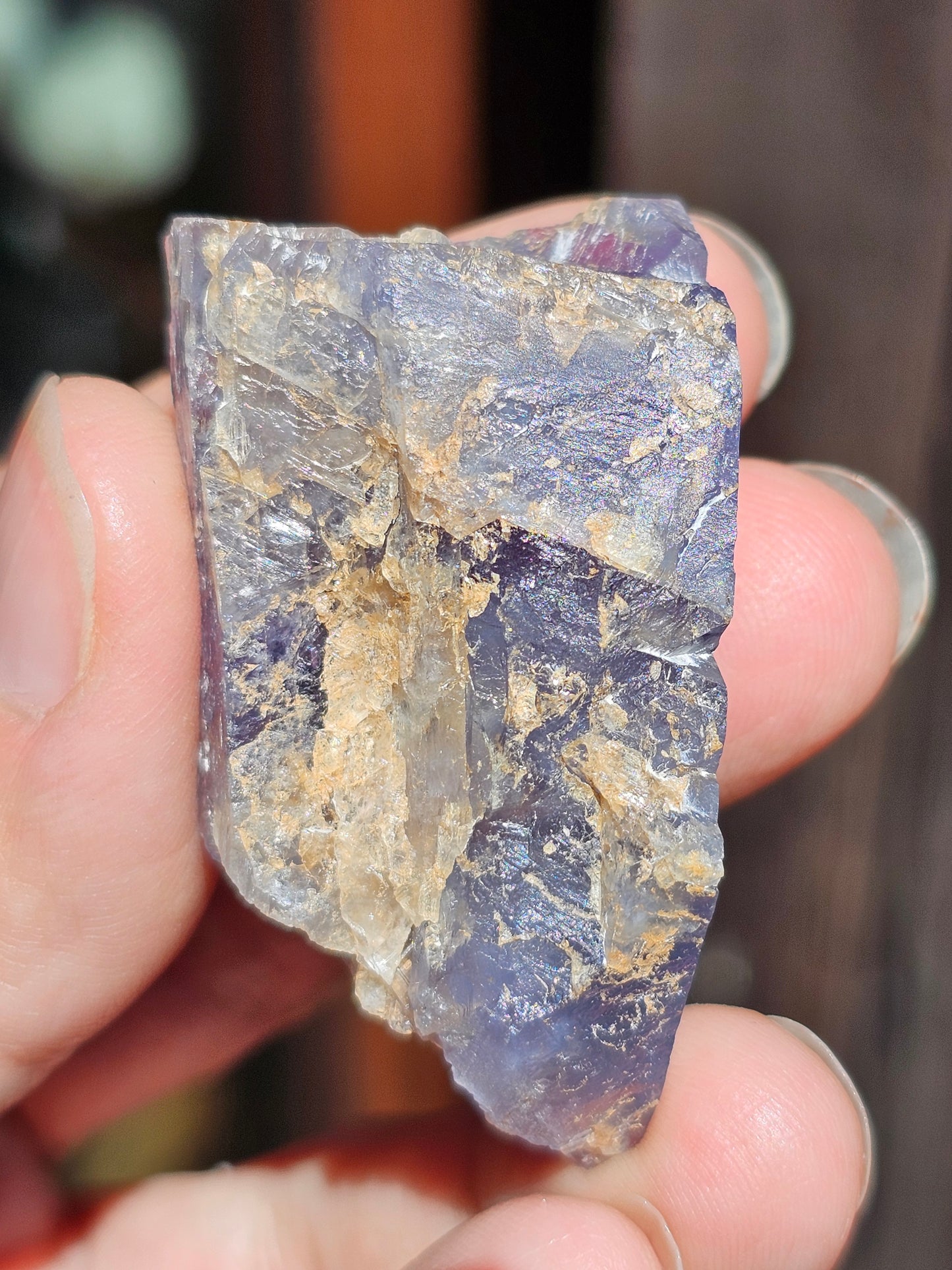 Fluorite bleue du Tarn (France) FL10