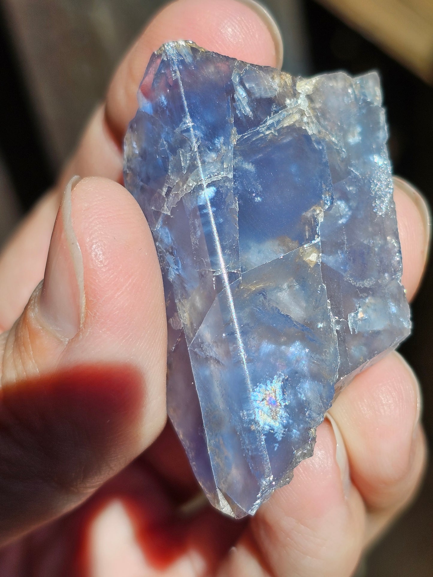 Fluorite bleue du Tarn (France) FL10