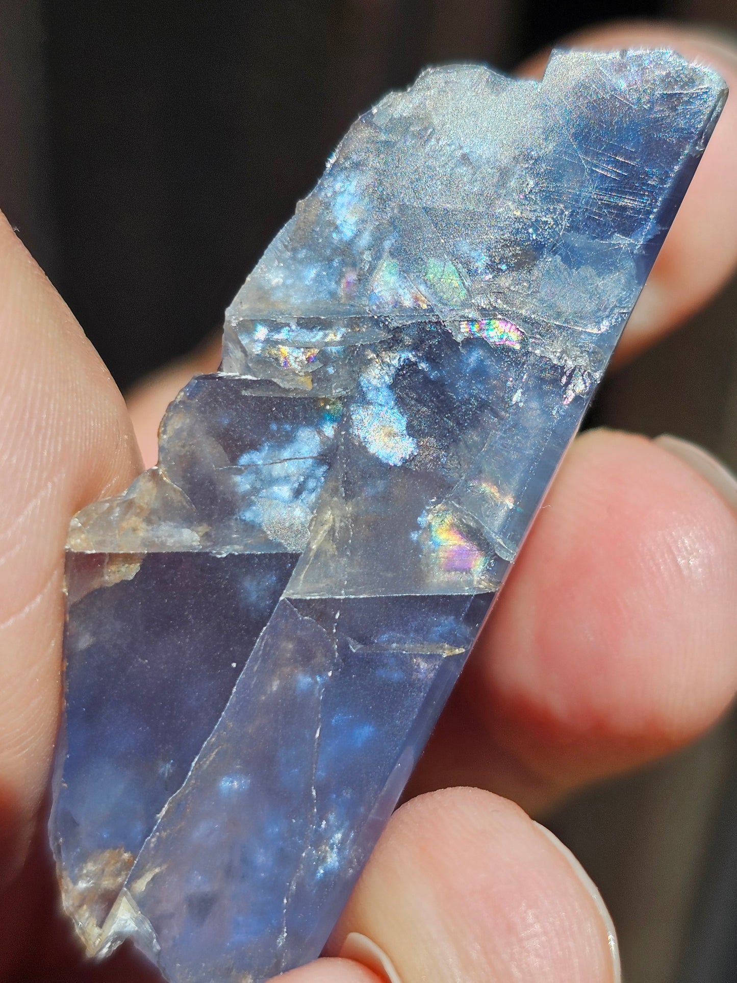 Fluorite bleue du Tarn (France) FL10