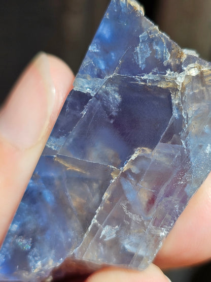 Fluorite bleue du Tarn (France) FL10