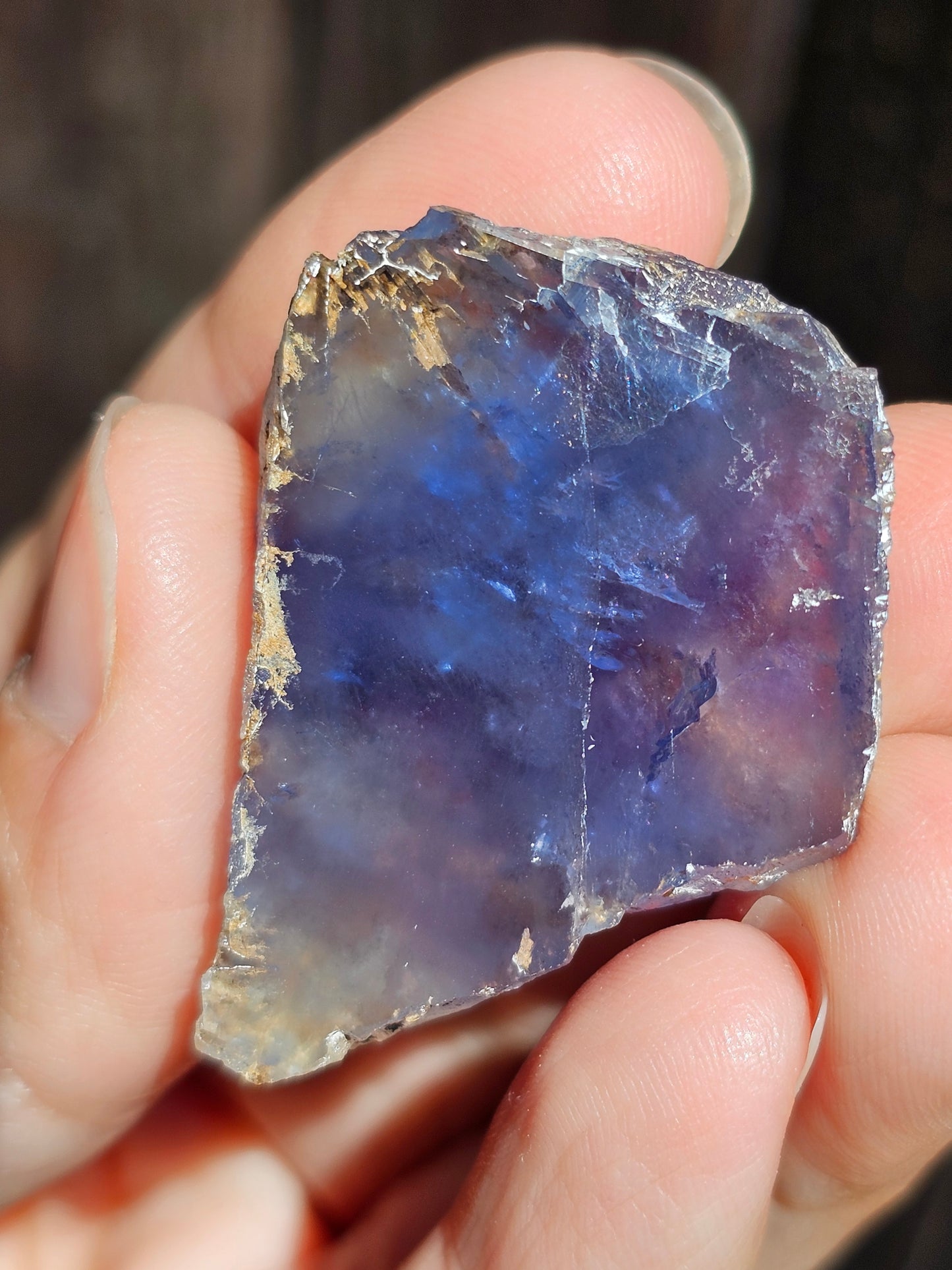 Fluorite bleue du Tarn (France) FL11