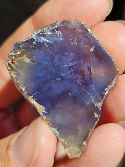 Fluorite bleue du Tarn (France) FL11