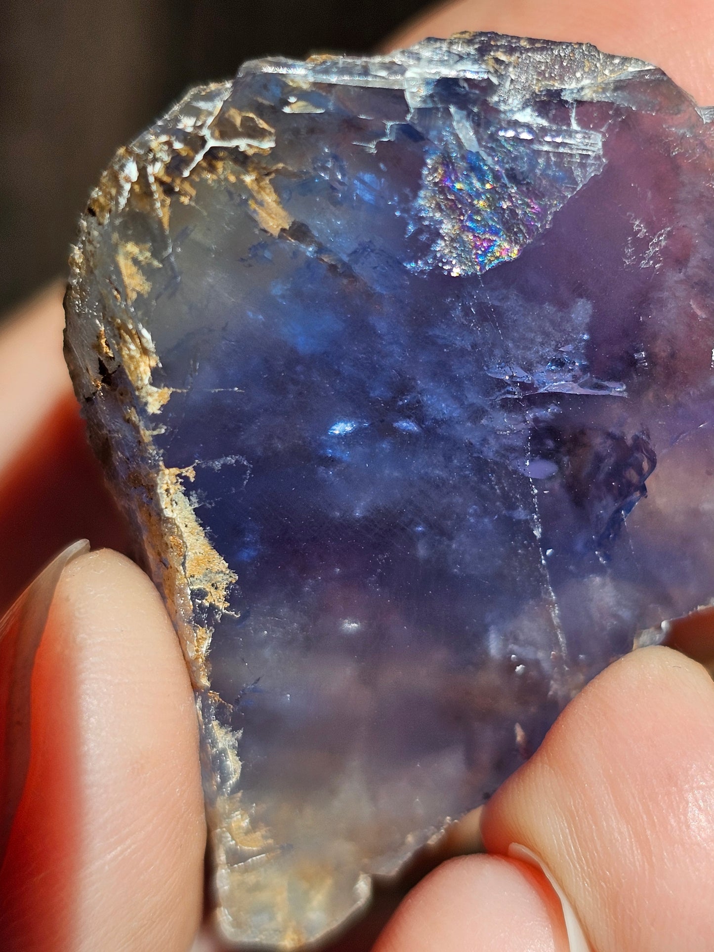 Fluorite bleue du Tarn (France) FL11