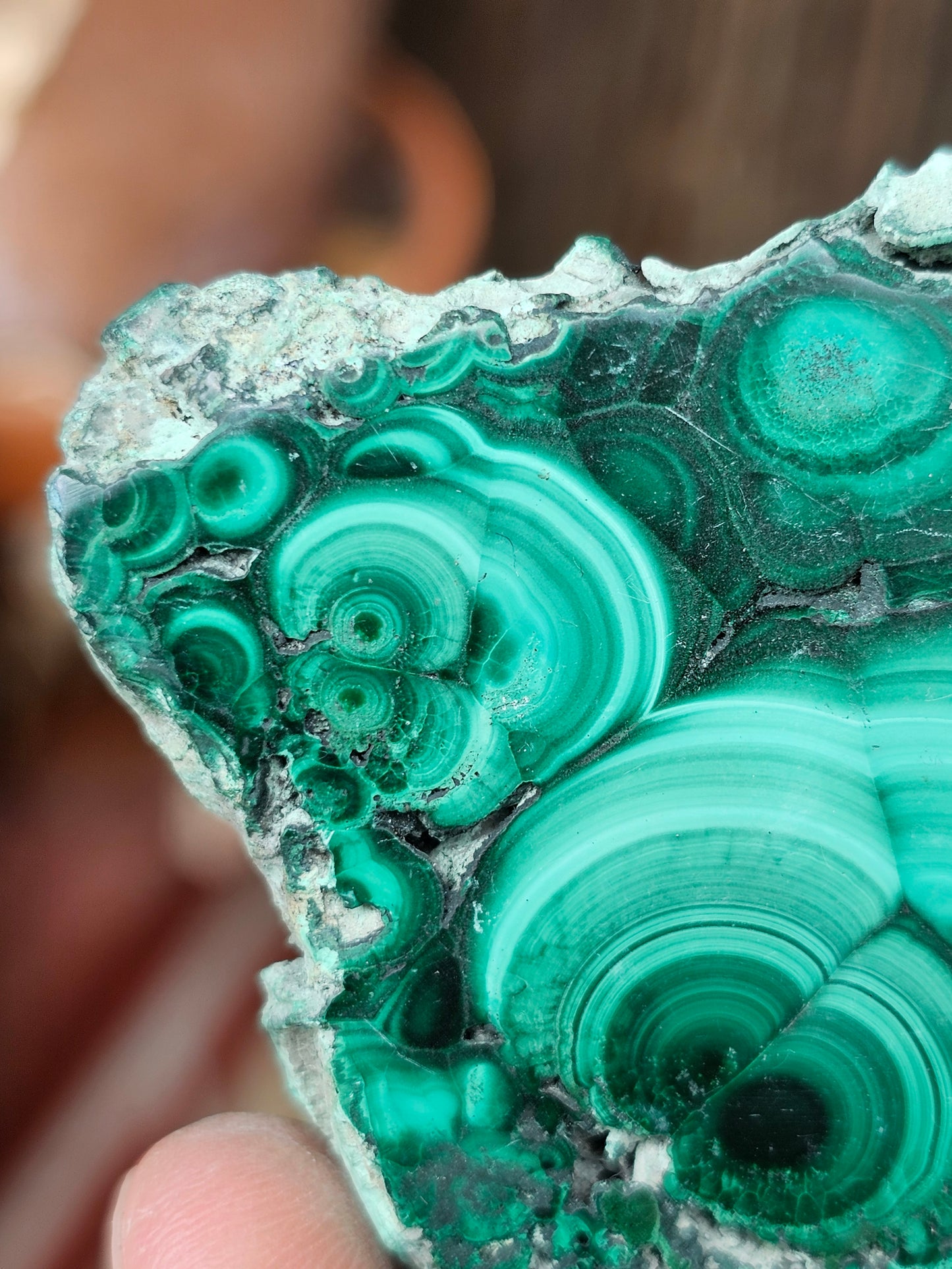 Tranche de Malachite du Congo M10