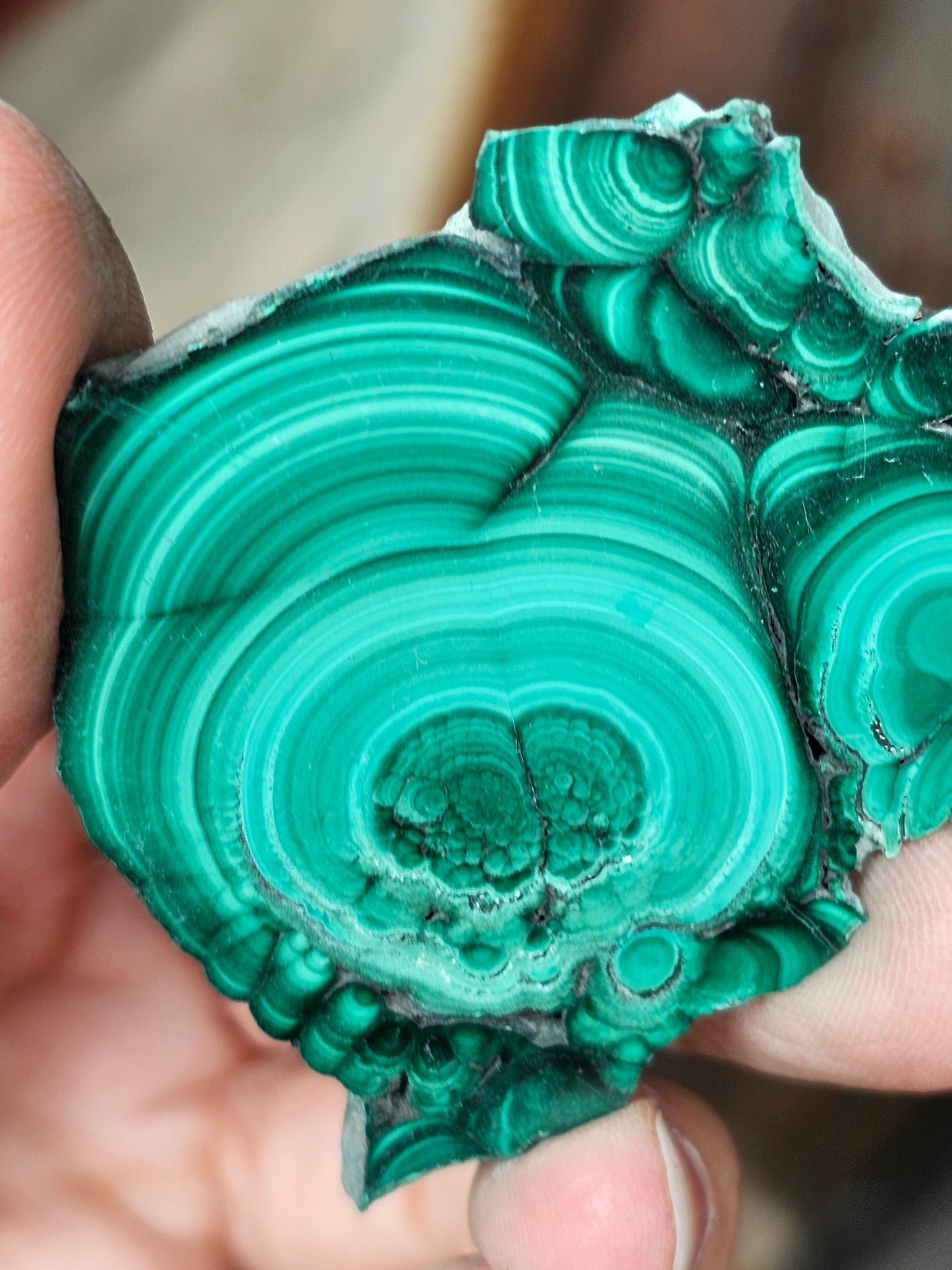 Tranche de Malachite du Congo M10