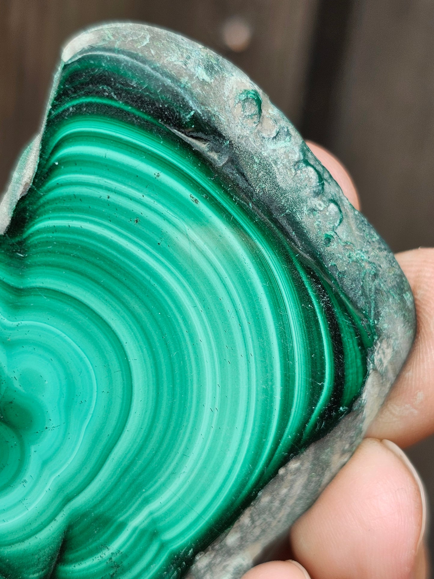 Tranche de Malachite du Congo M13