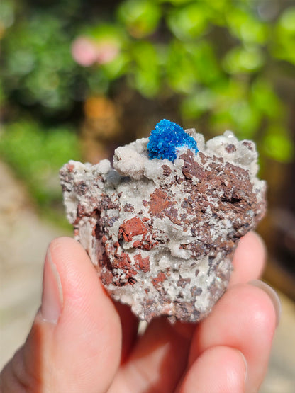 Cavansite sur Heulandite C1