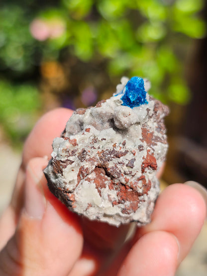 Cavansite sur Heulandite C1