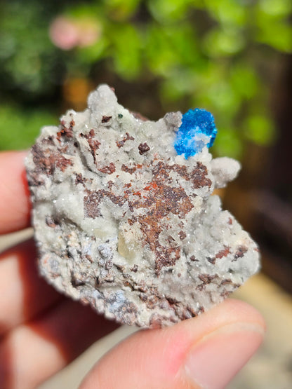 Cavansite sur Heulandite C1