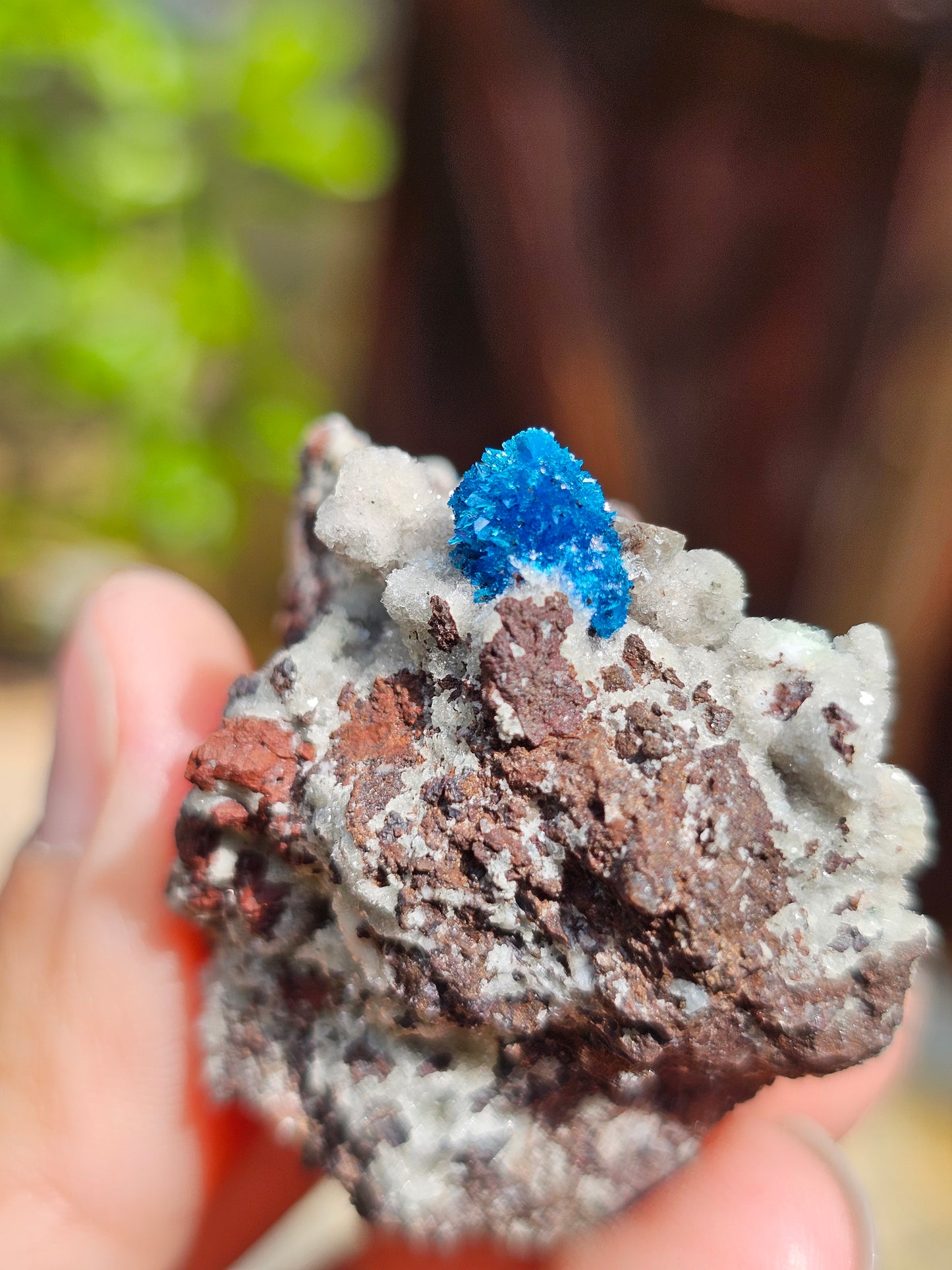 Cavansite sur Heulandite C1