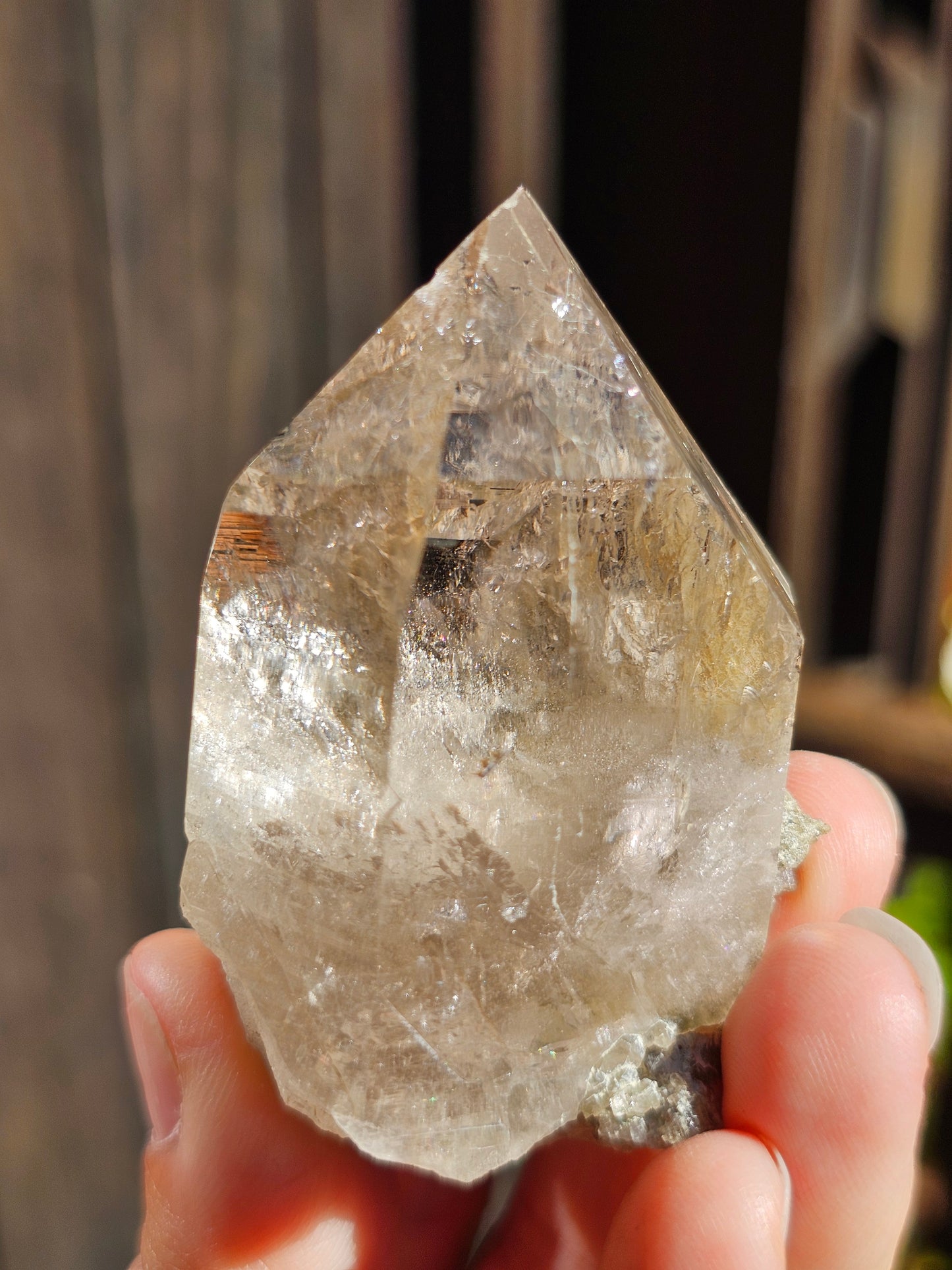 Quartz fumé du Mont-Blanc S