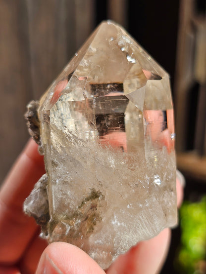 Quartz fumé du Mont-Blanc S