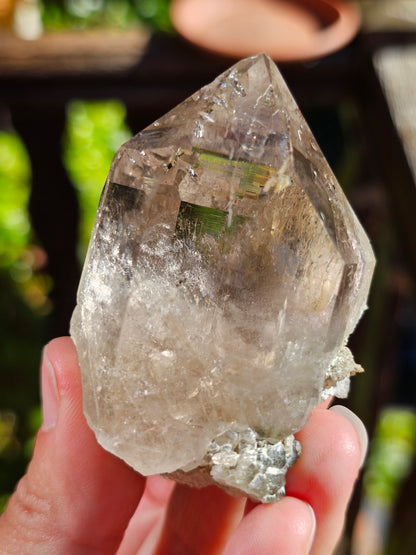 Quartz fumé du Mont-Blanc S