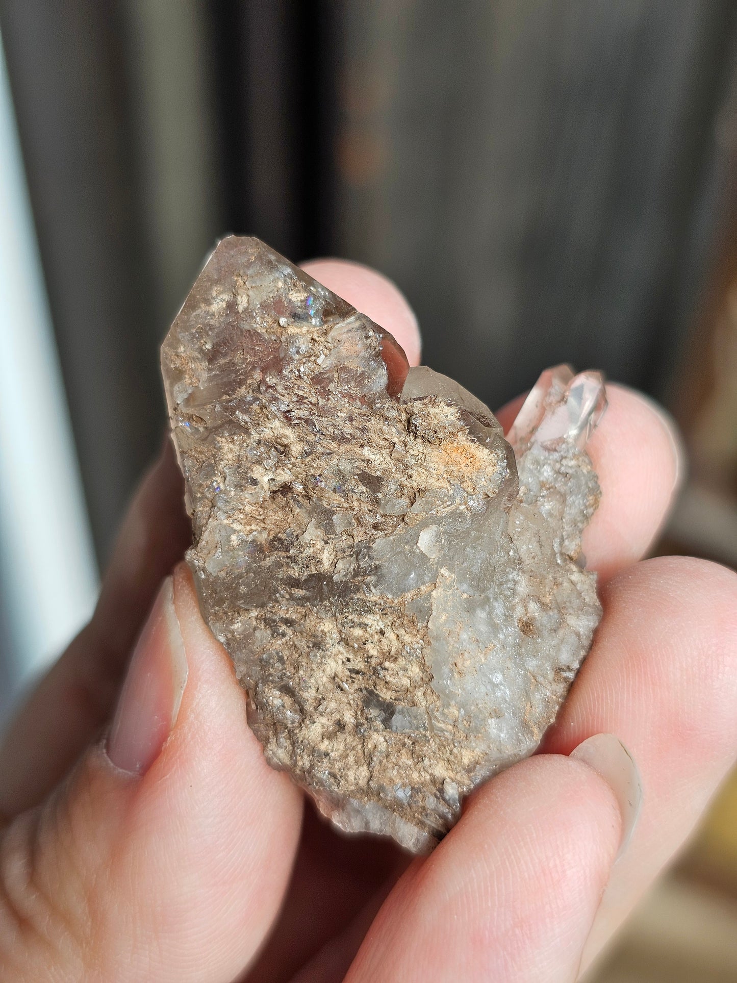 Quartz fumé des Pyrénées R