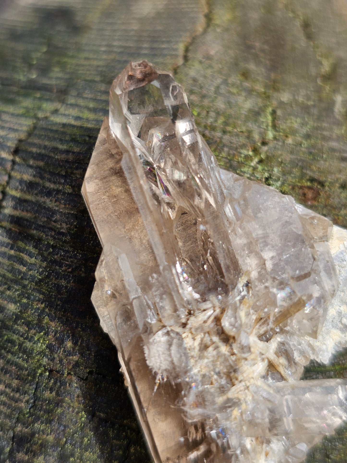 Quartz fumé des Pyrénées S