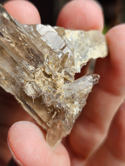 Quartz fumé des Pyrénées S