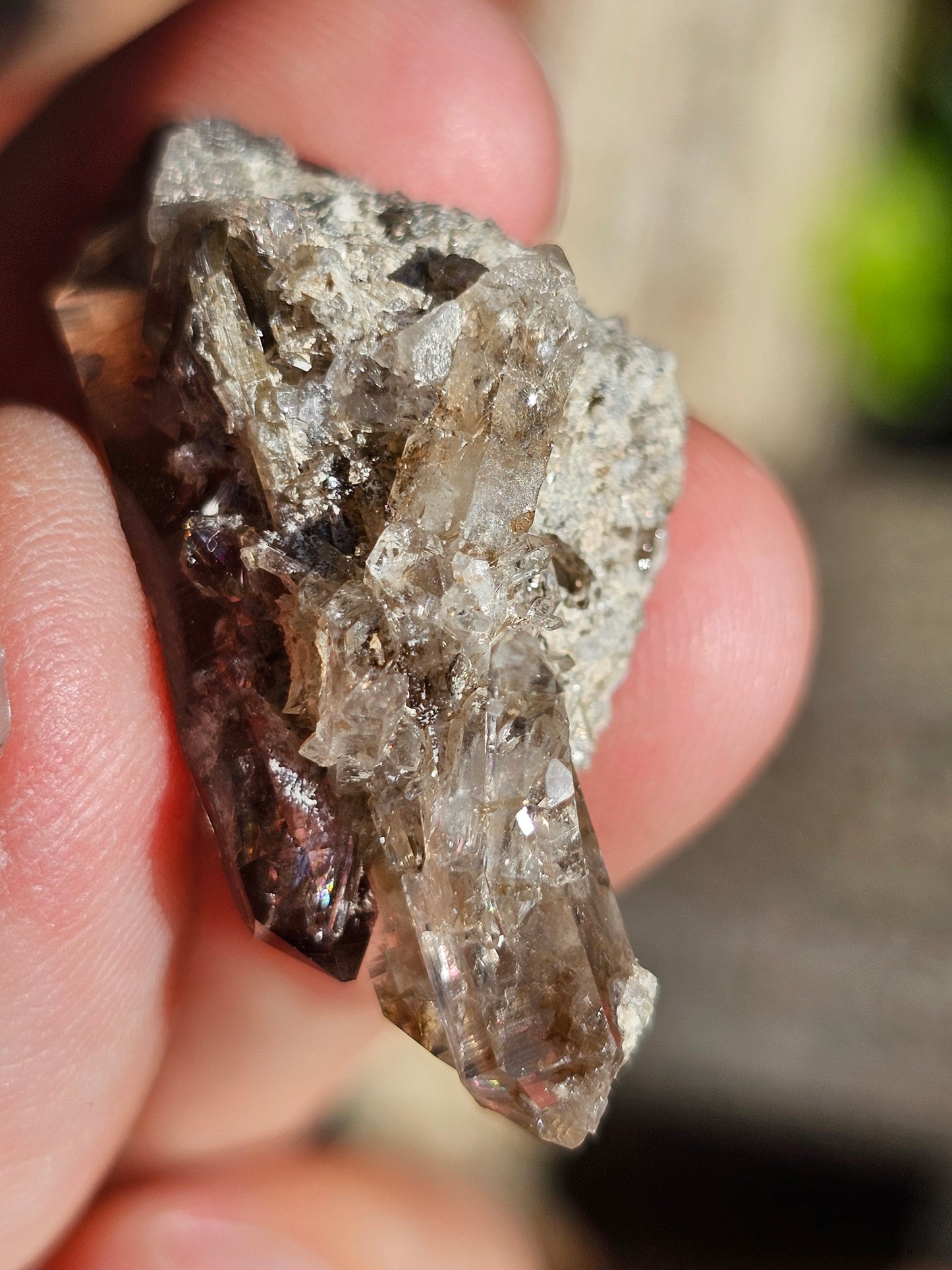 Quartz fumé des Pyrénées Q