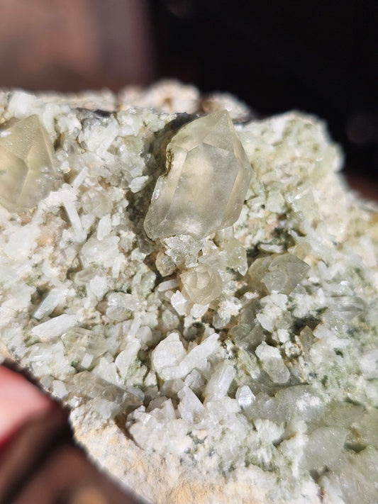 Quartz sur Byssolite Q2