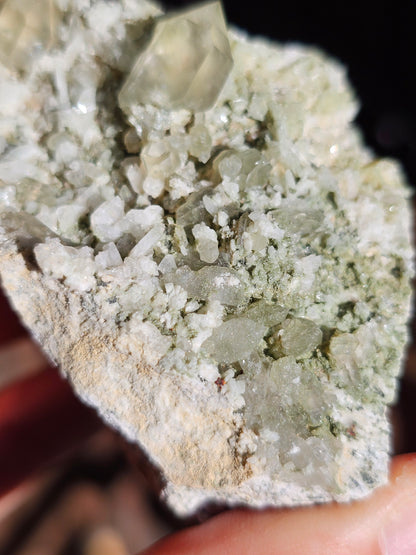 Quartz sur Byssolite Q2