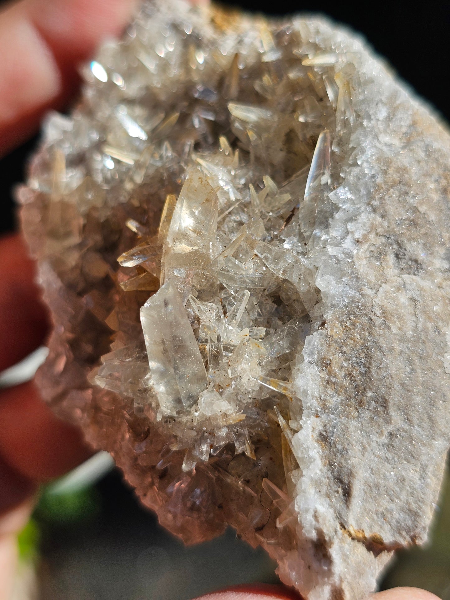 Calcite miel française C1