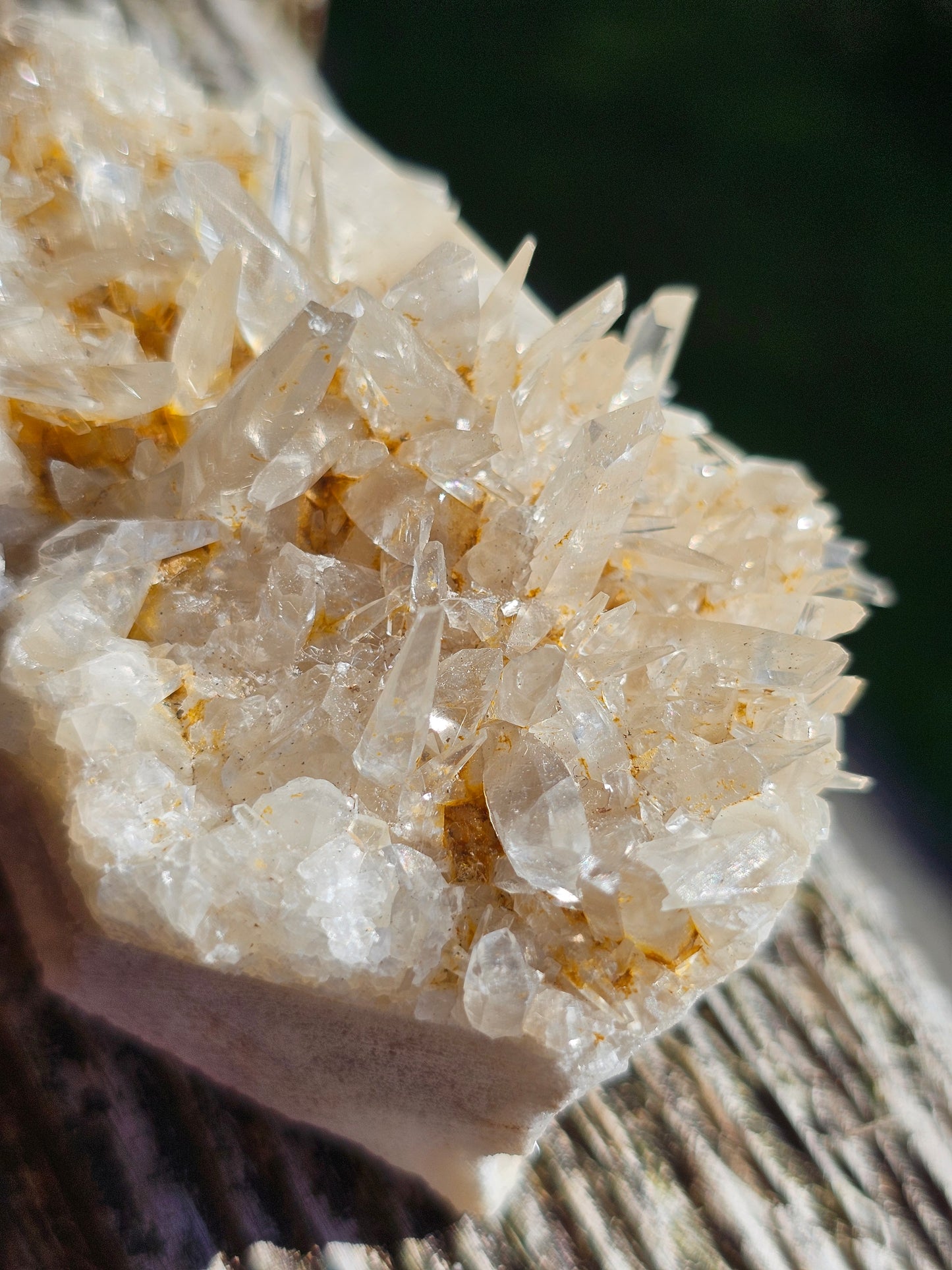 Calcite miel française C9