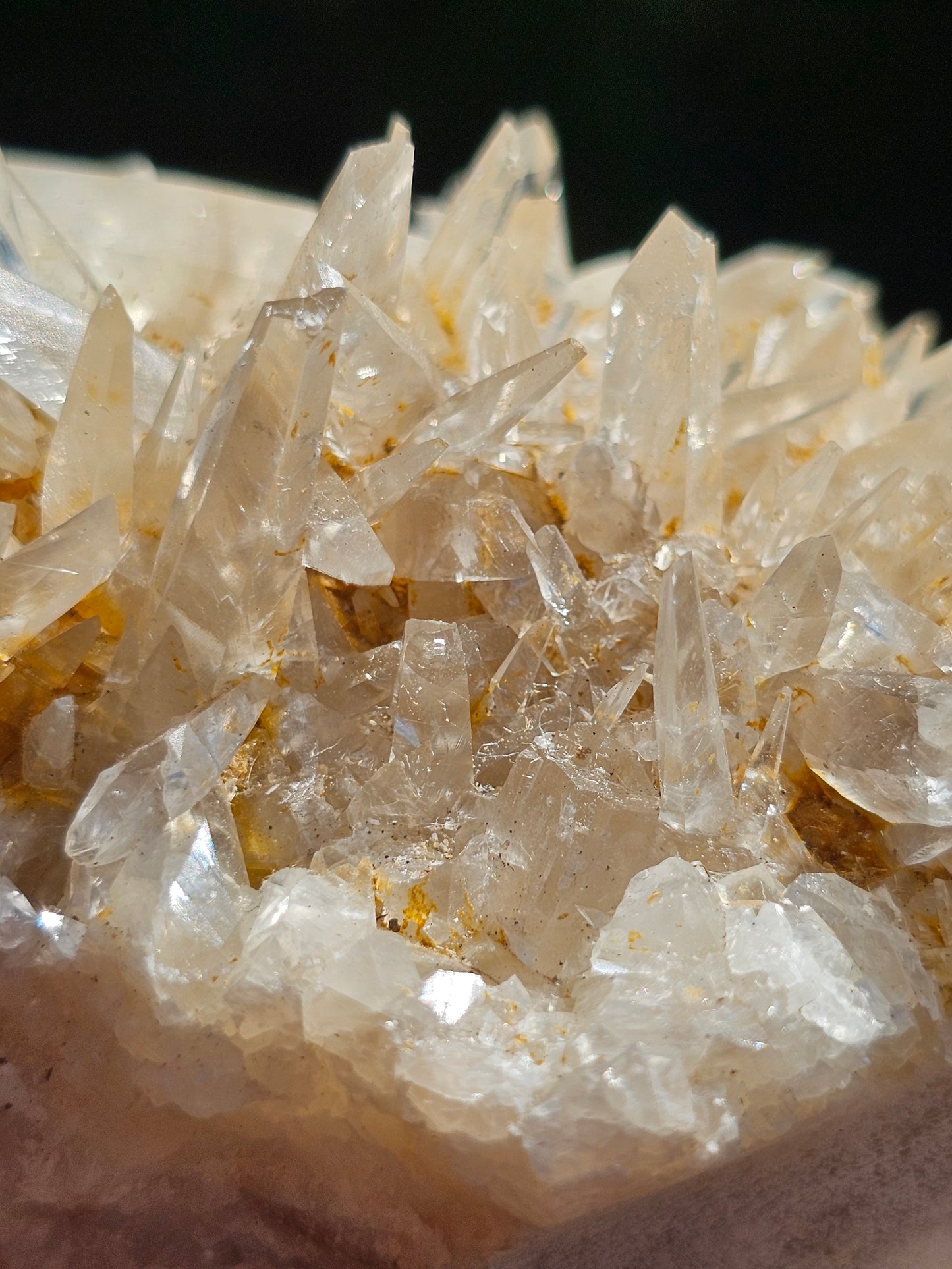 Calcite miel française C9