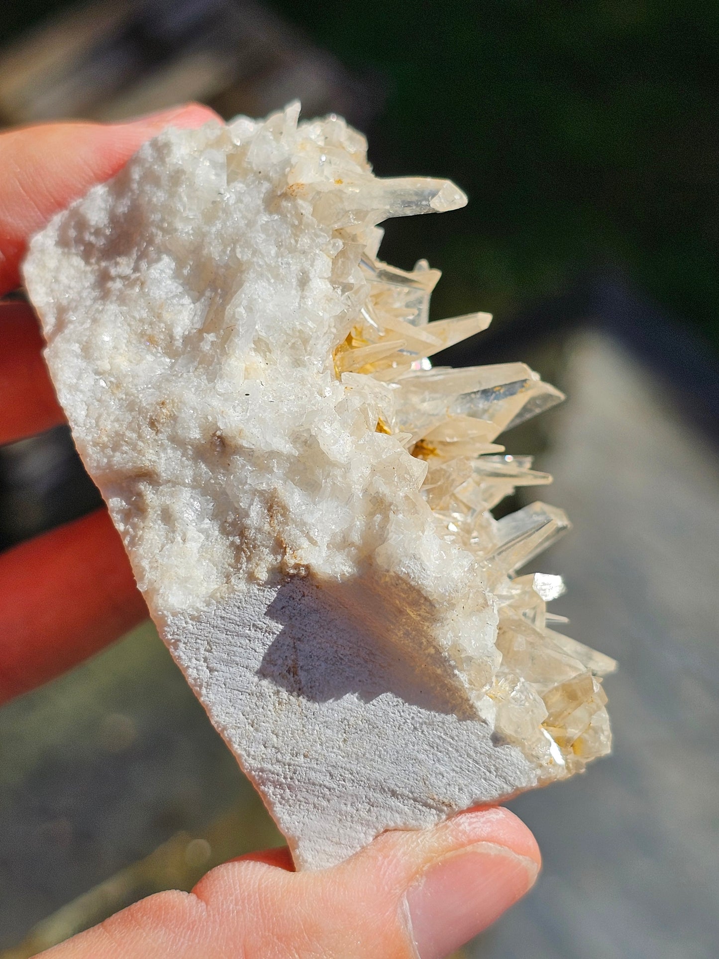 Calcite miel française C9