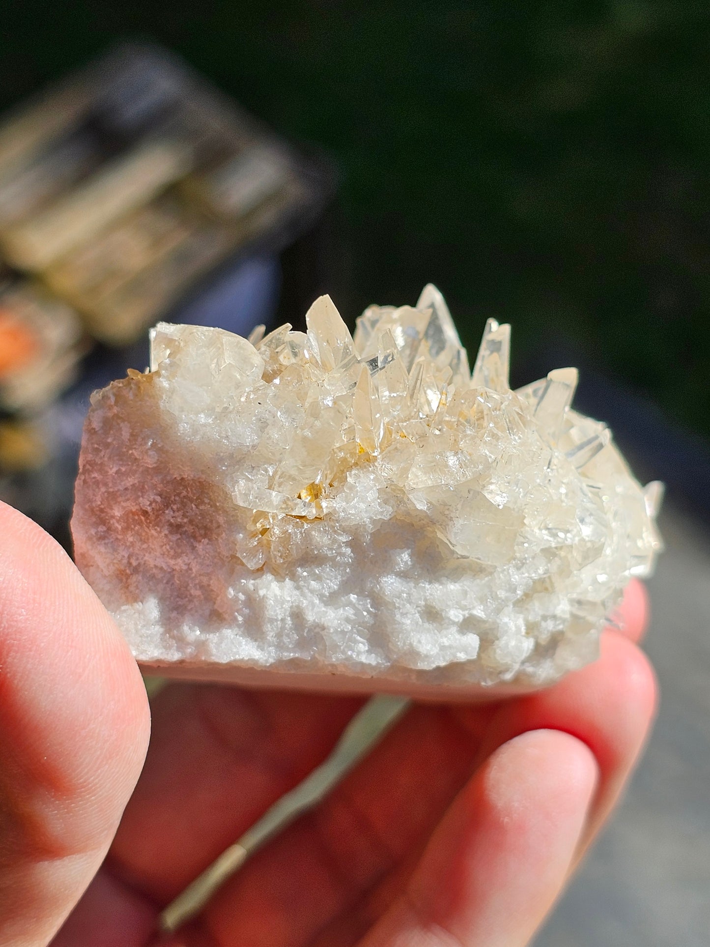 Calcite miel française C9