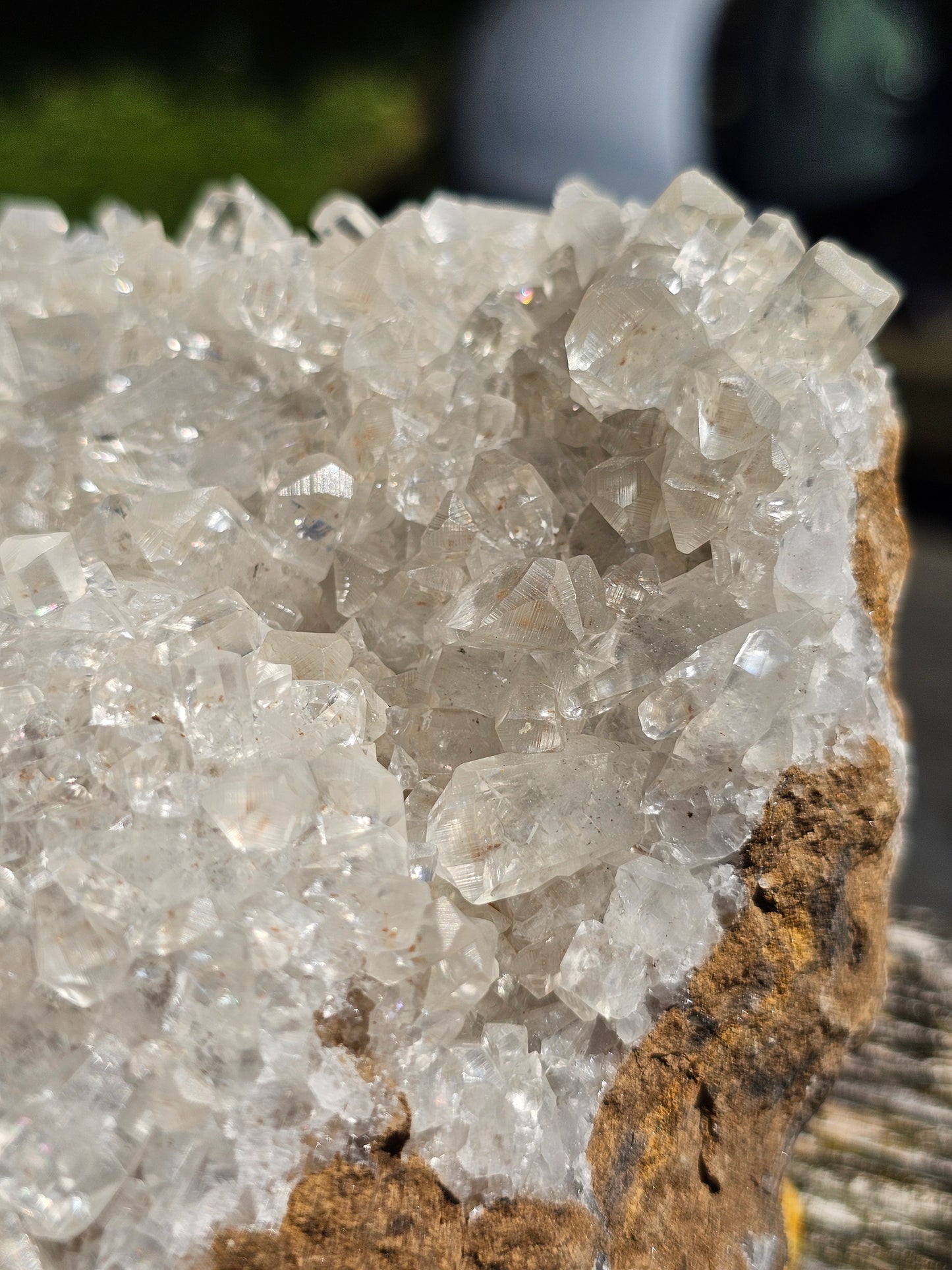 Grosse Calcite diamant de Pau