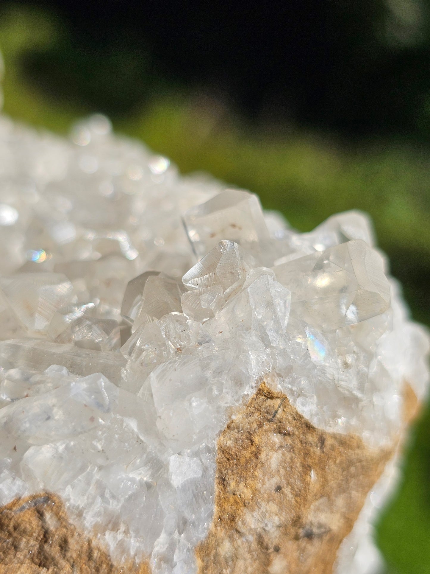 Grosse Calcite diamant de Pau