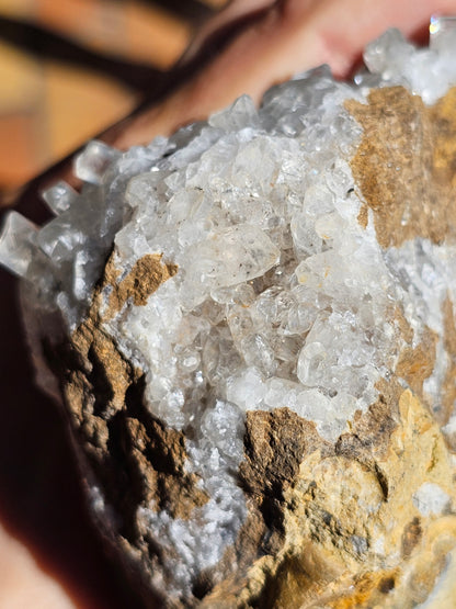 Grosse Calcite diamant de Pau