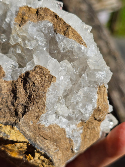 Grosse Calcite diamant de Pau