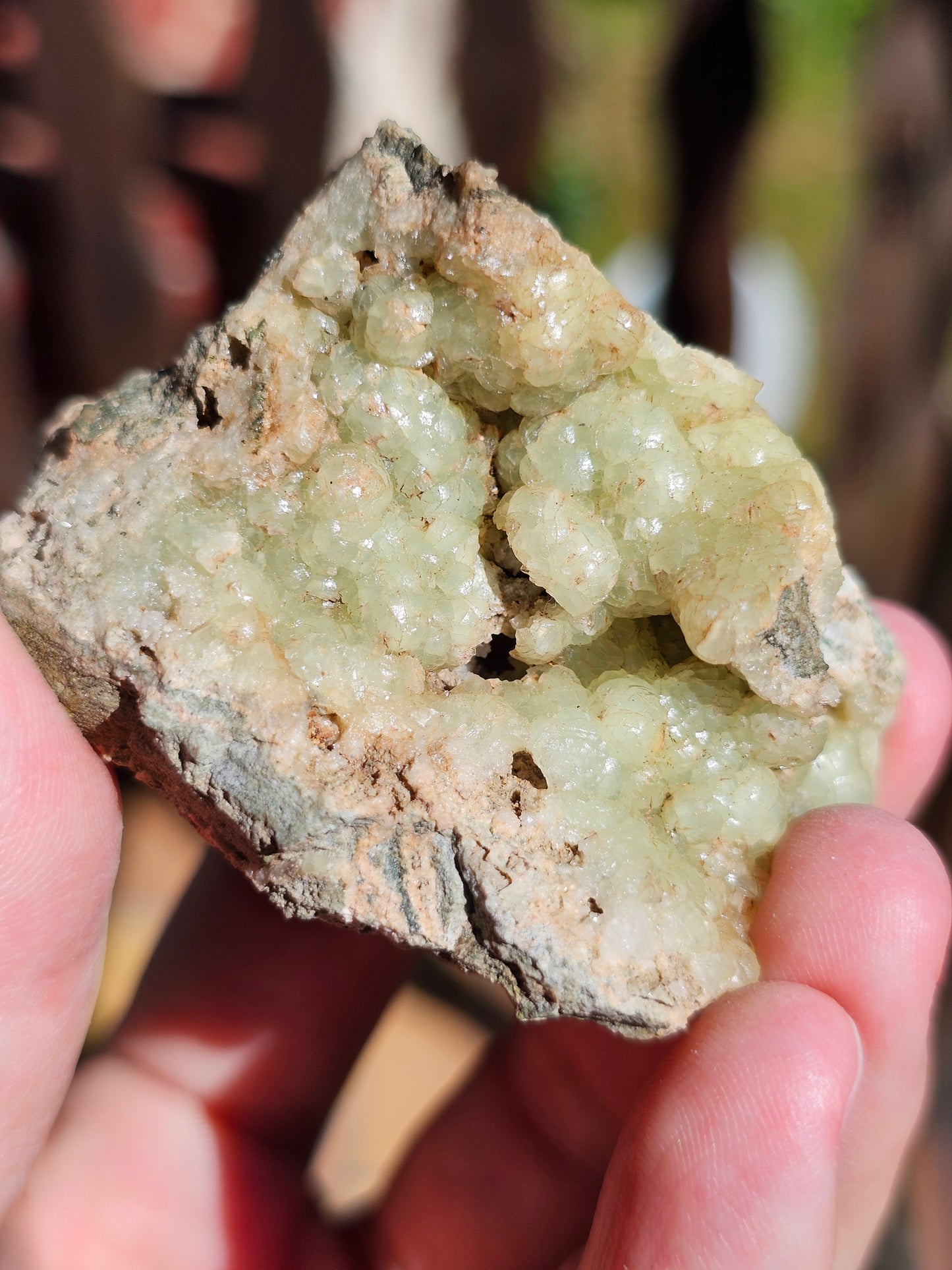 Prehnite d'Espagne brute P1