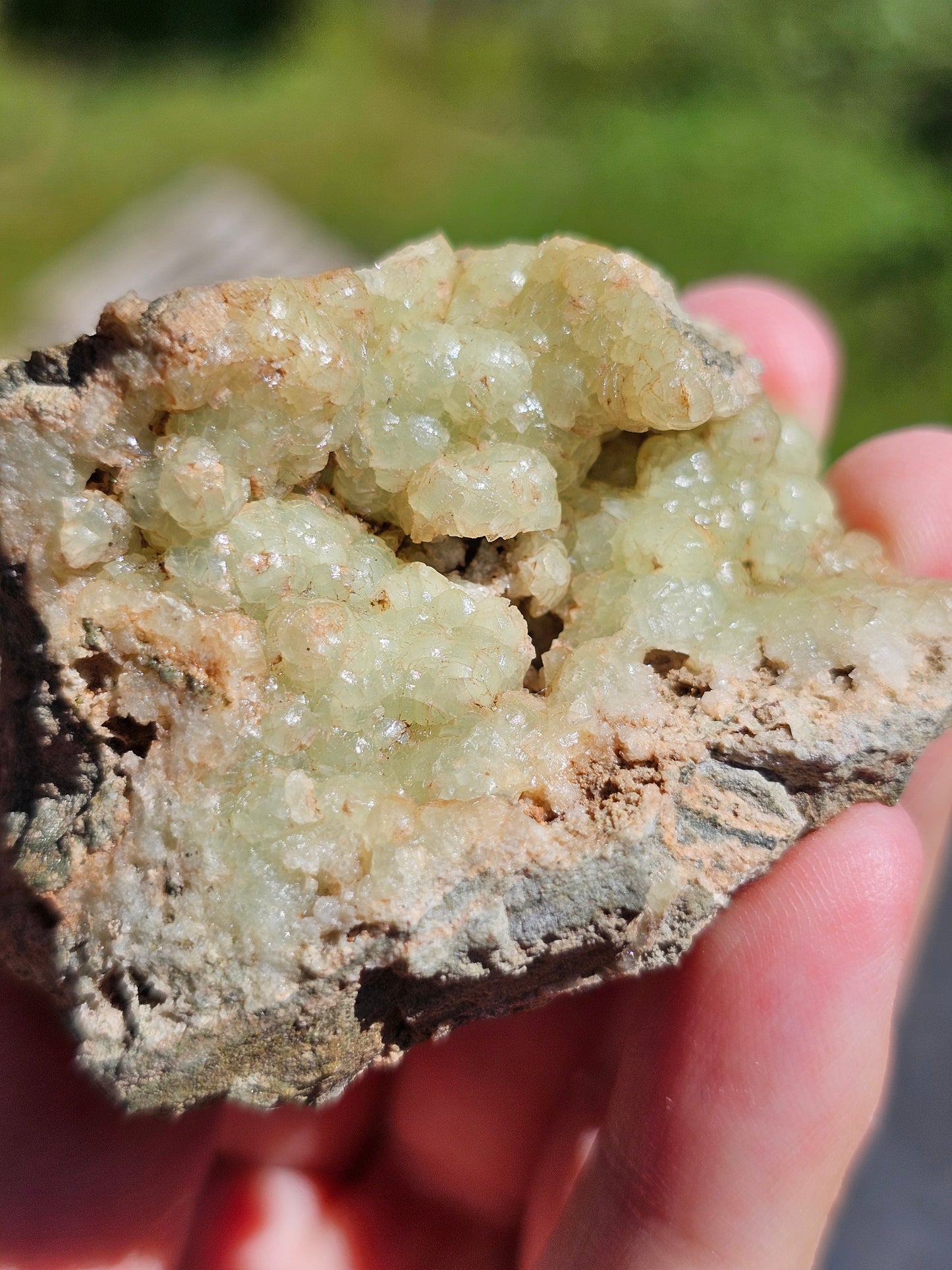 Prehnite d'Espagne brute P1