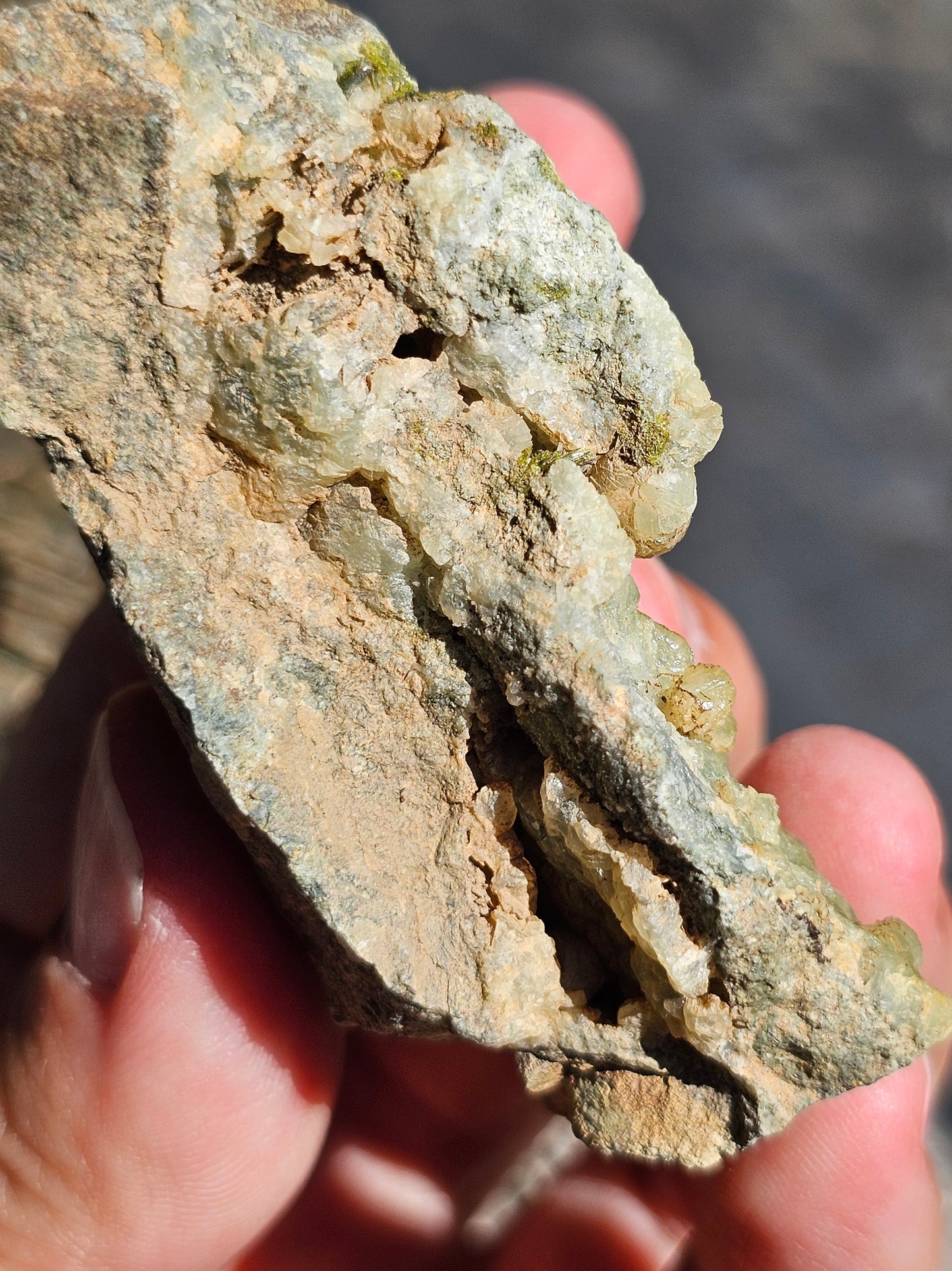 Prehnite d'Espagne brute P2