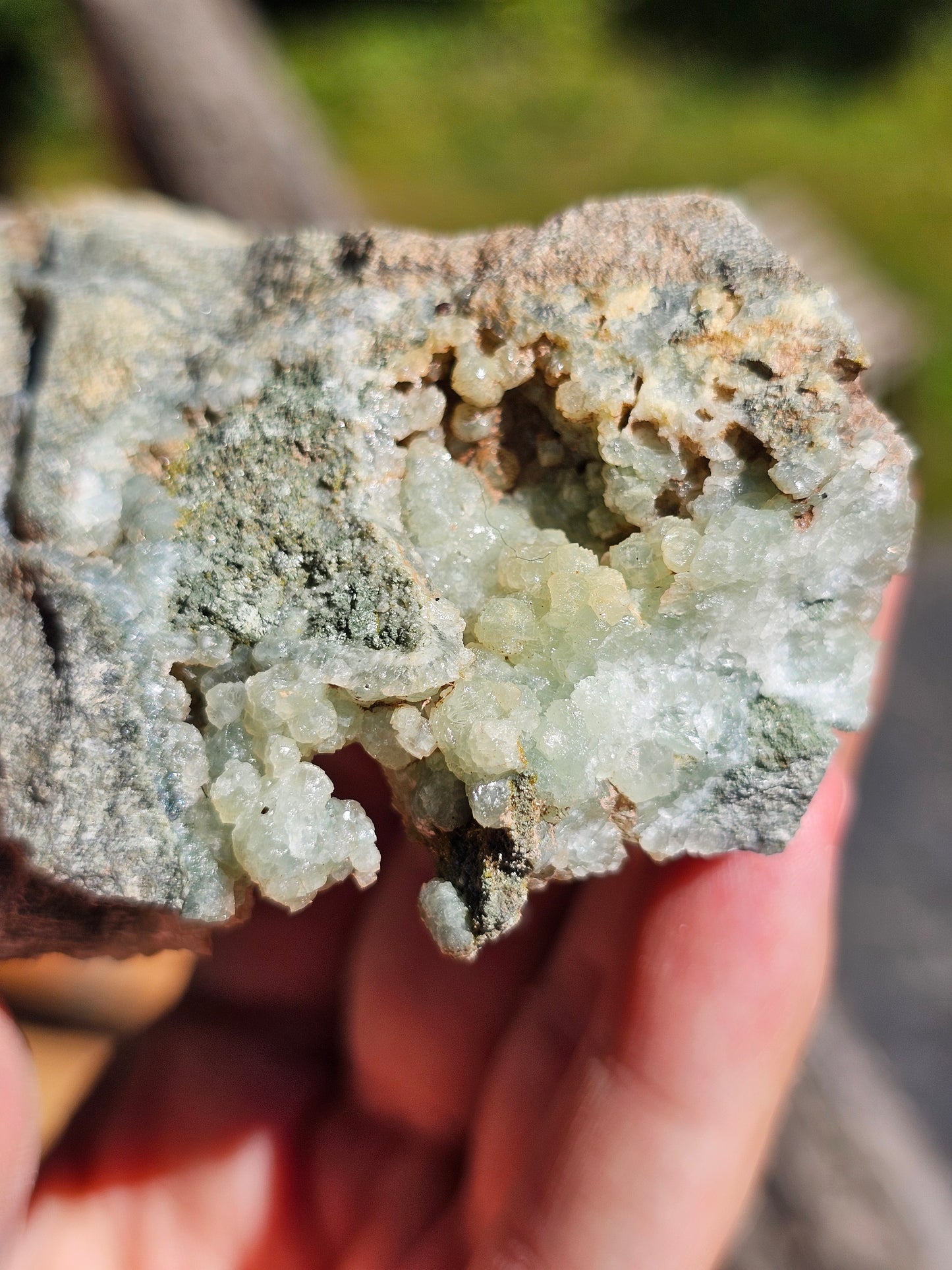 Prehnite d'Espagne brute P4