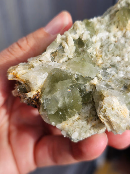 Quartz sur Byssolite Q11