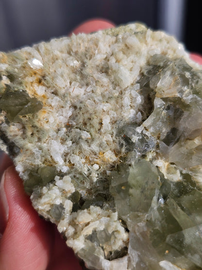 Quartz sur Byssolite Q11