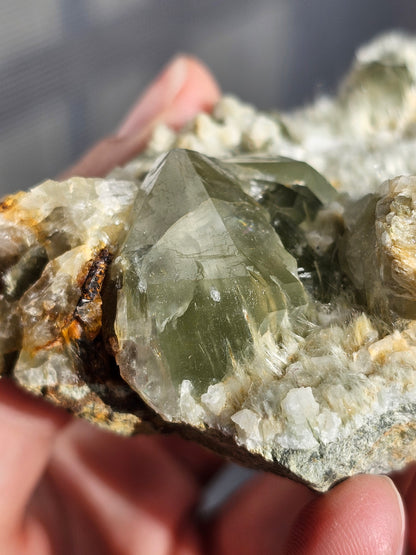 Quartz sur Byssolite Q11